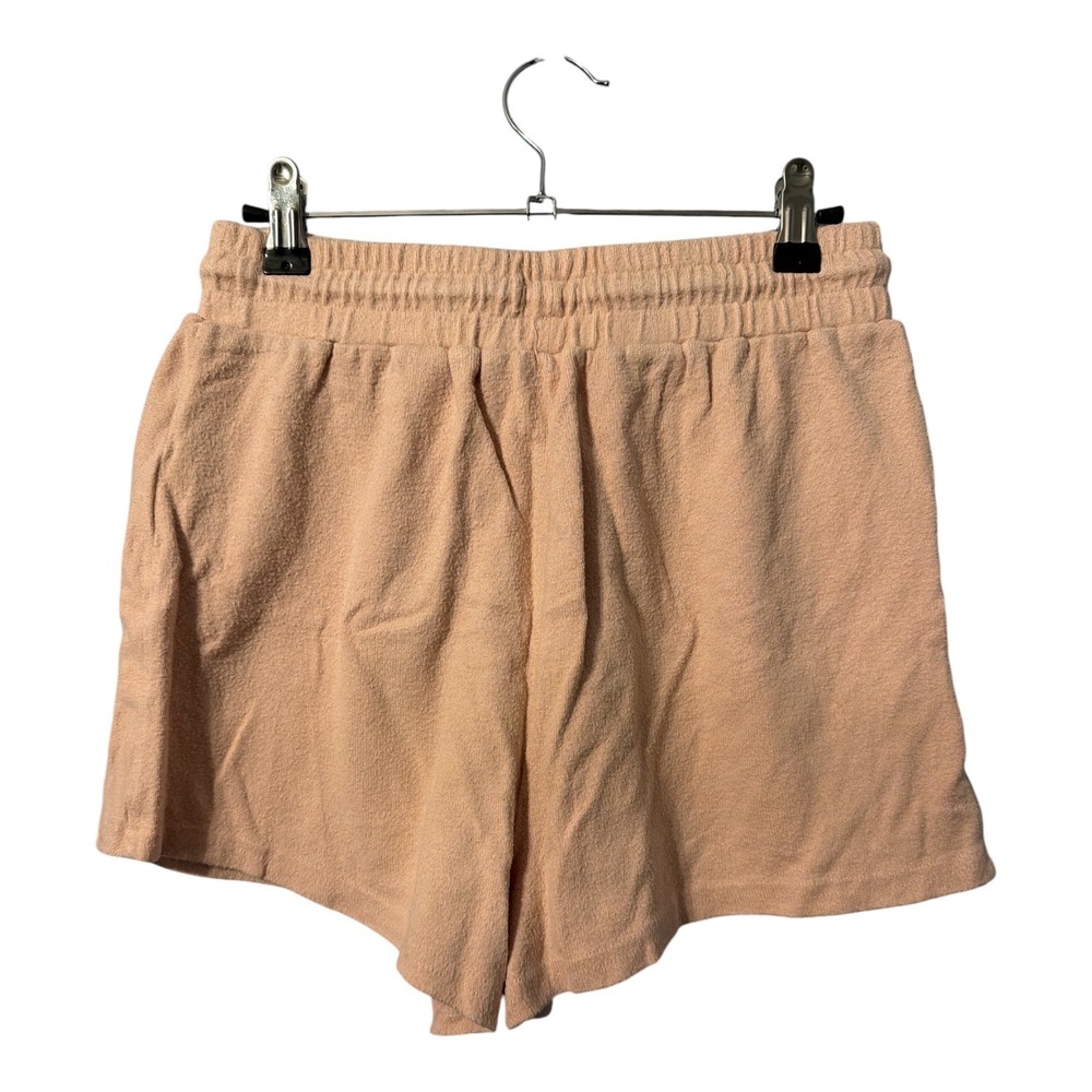Volcom Live In Lounge Fleece Peach Sweat Shorts, Medium (8) - Picture 3 of 9